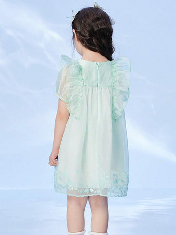 Balabala Kids' Dress, Girls' Summer Princess Dress, Sweet And Stylish Toddler Dress