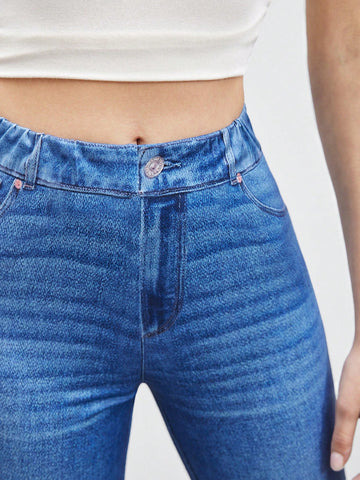 BIZwear Women's Slim-Fit Denim Jeans