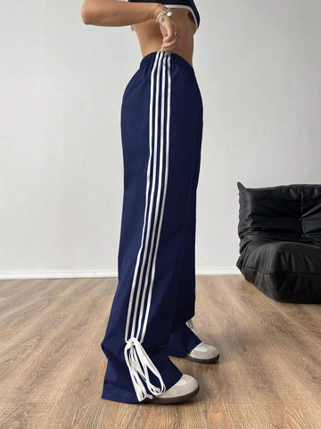 EZwear Women Weave Strap Cargo Pant Workwear Trouser