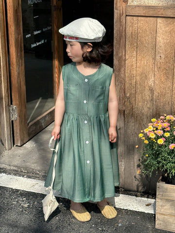 The Skirt Is Versatile, Fashionable, And The Green Color Is Very Trendy And Flattering. The Collar Design Is Comfortable And The Overall Style Is Fully European And Korean.
