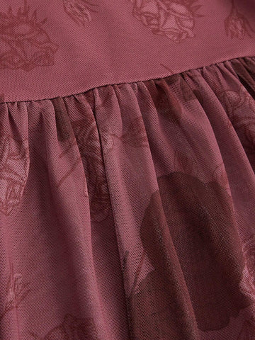 Sweetness Romantic Rose Y2k Style Women's Slim Fit Sleeveless Top And Asymmetrical Hem Skirt Set