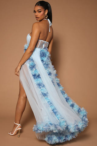 Gemma Floral Tulle Gown