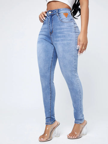 Curvy High Waist Skinny Jeans